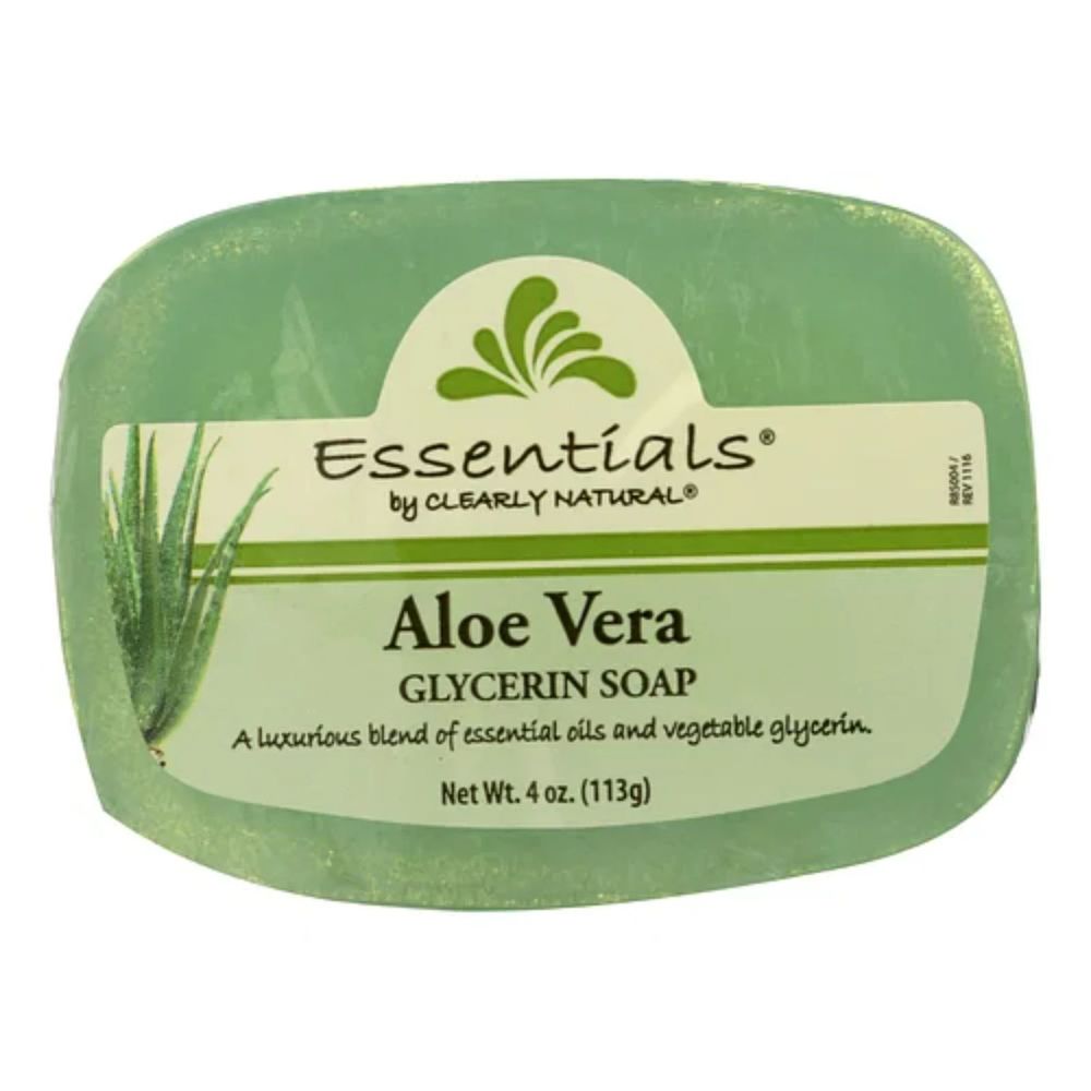15 pack of Clearly Natural Glycerin Bar Soap Aloe Vera - 4 oz (15 Bars)